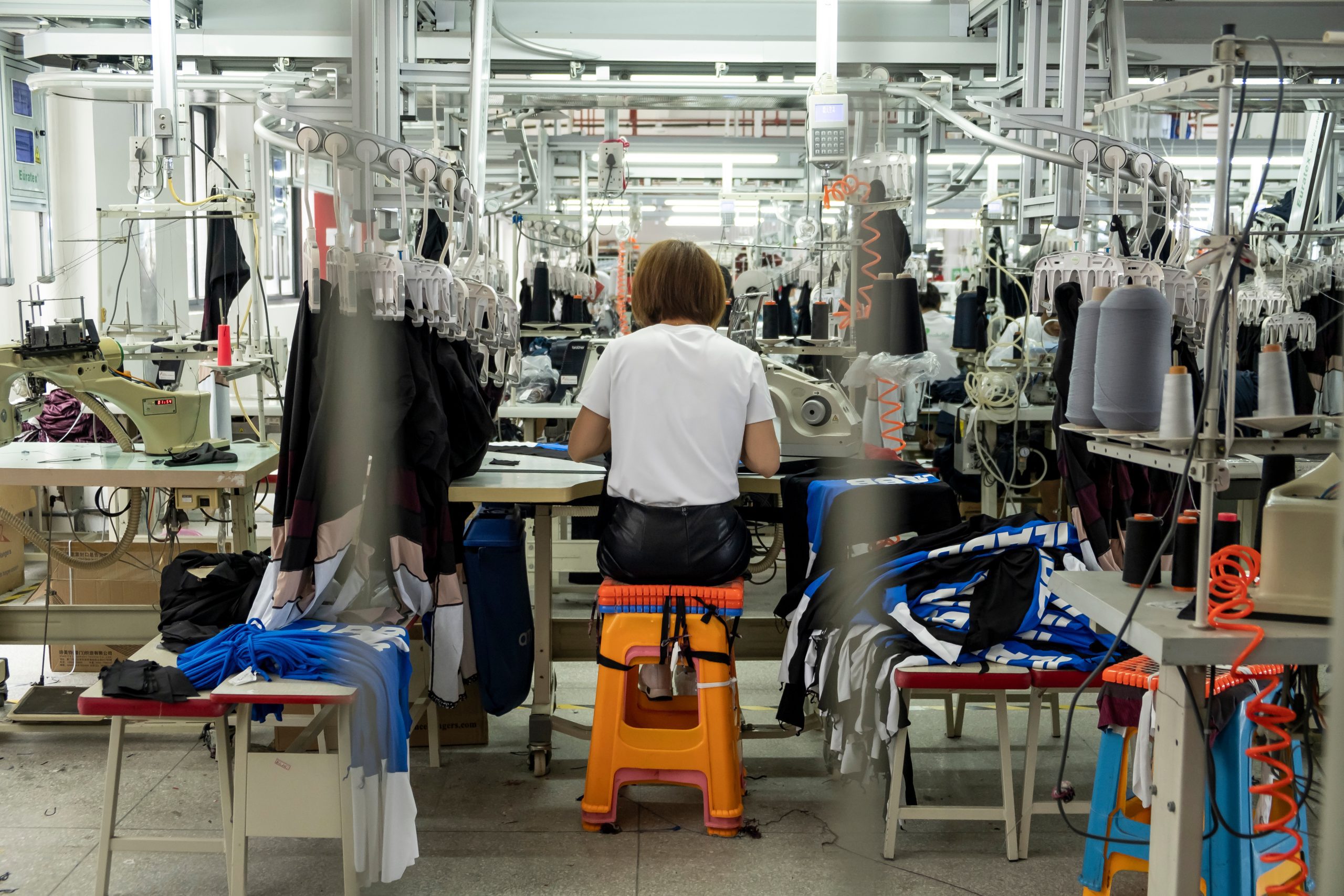 Details in a Clothing Factory